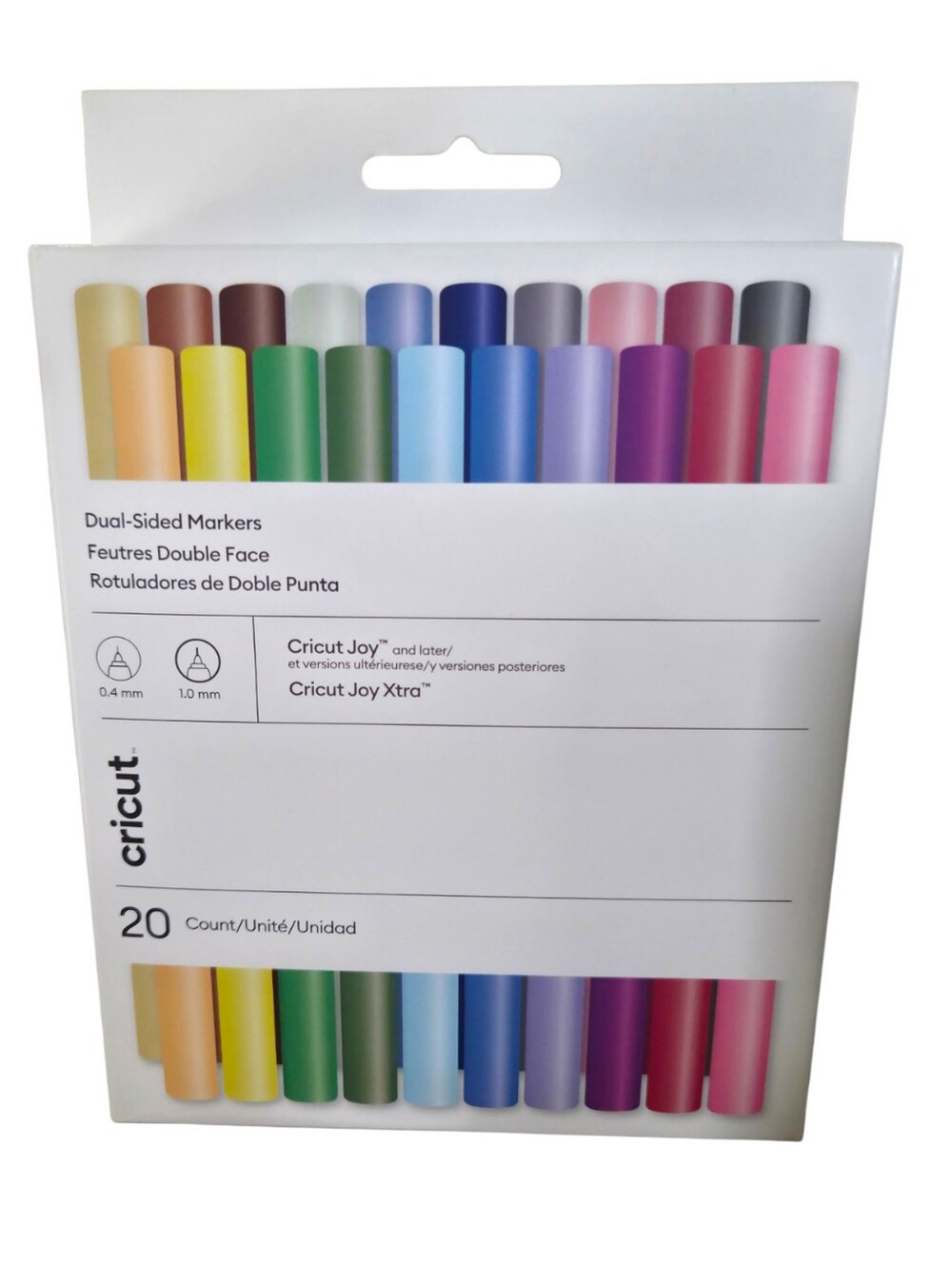 20ct Dual-Sided Markers 0.1/.04 Tip Size - Color Variety For CricutJOY NWT